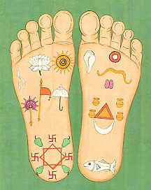 Krsna's Lotus feet