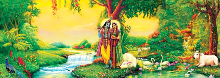 Radha and Krishna  the Spiritual World